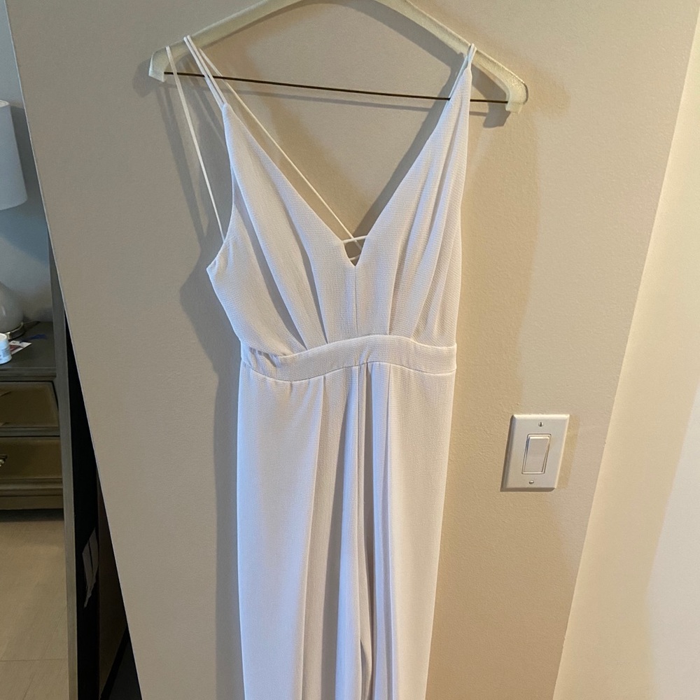 Luxxel White Jumpsuit